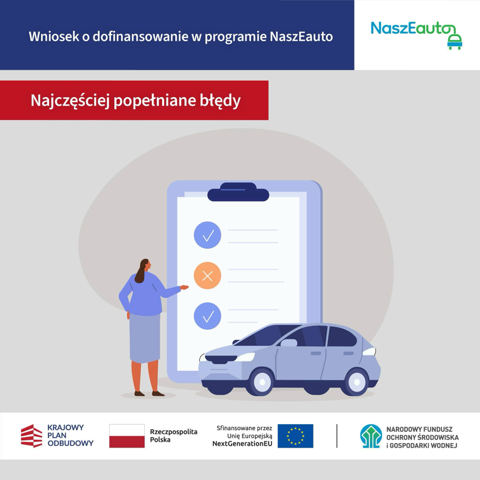 NaszEauto – najczęstsze błędy przy składaniu wniosku